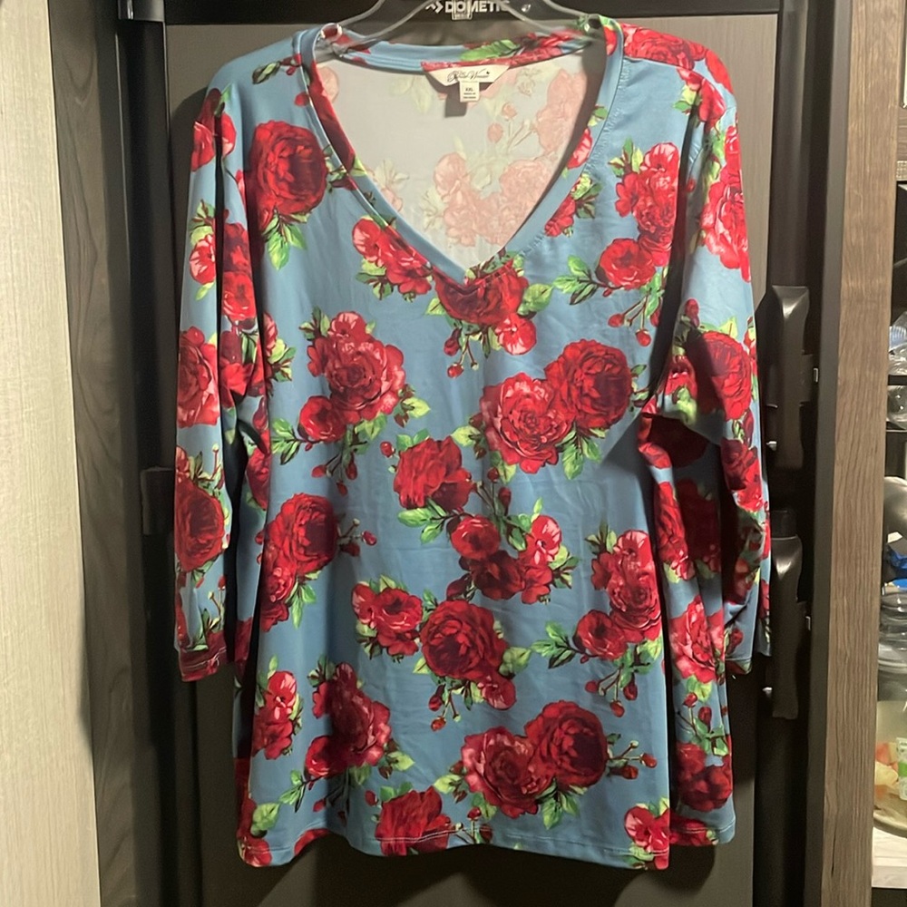 Pioneer Women Floral Top GC XXL